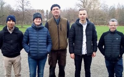 Sylvester-Party vor dem Wilhelm-Busch-Museum