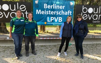 o6.09.2020 Berliner Landesmeisterschaft der Frauen – Doublette
